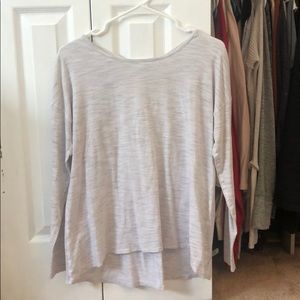 Long sleeved Keyhole lulu top
